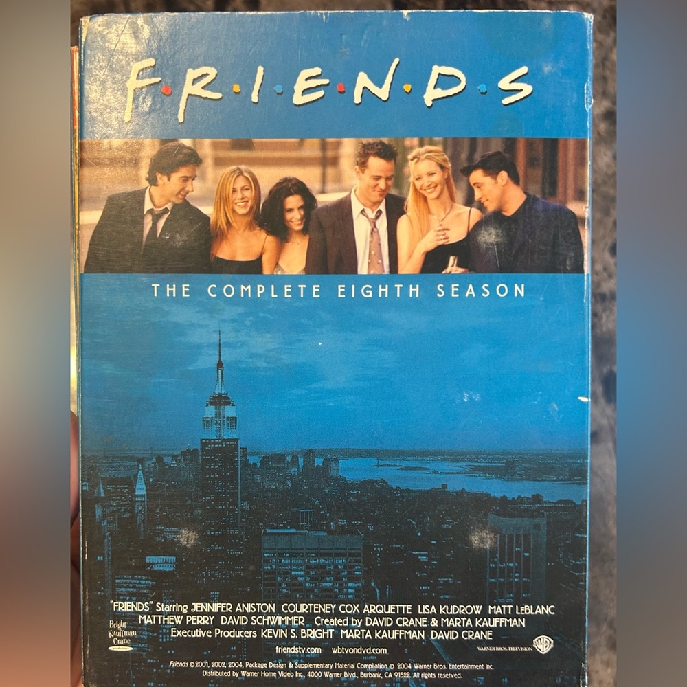Friends Complete Eighth Season DVD
